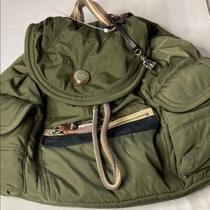 Kipling Olive Green Women's Backpack